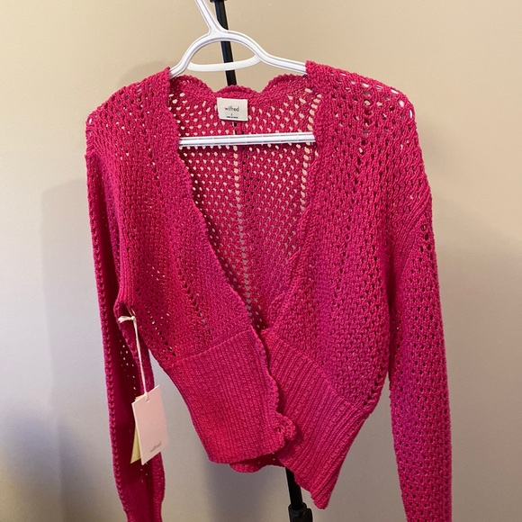 Tops - Wilfred Pink Cardi